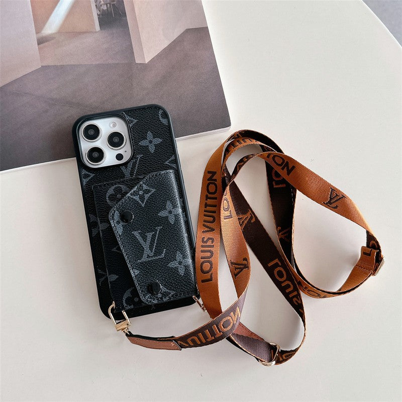 Lou Card Side Bag Crossbody iPhone Case