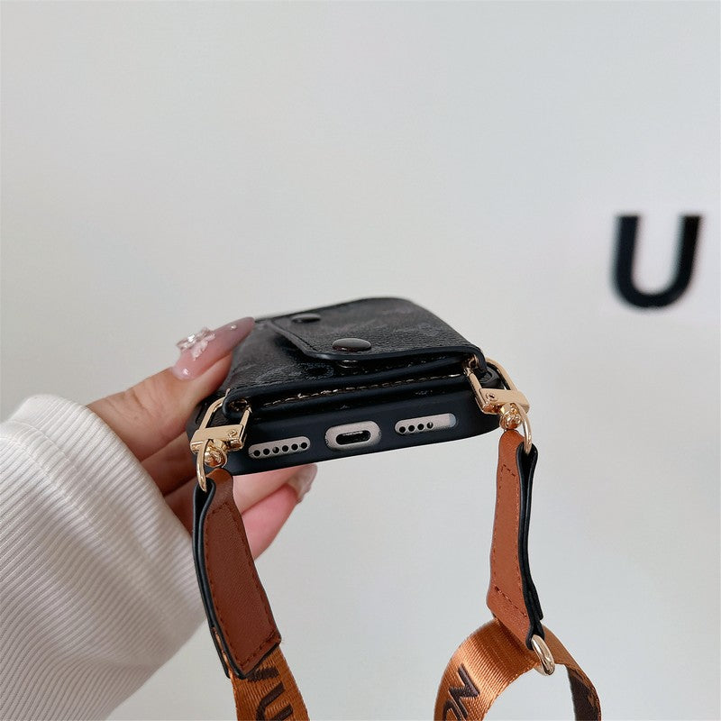 Lou Card Side Bag Crossbody iPhone Case