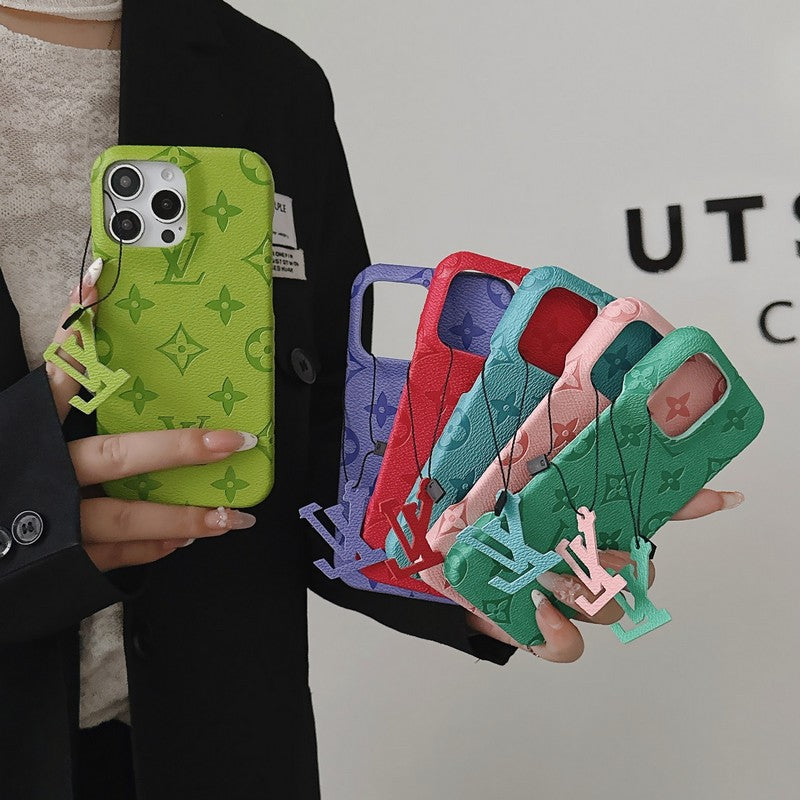 Lou Color Hand Chain iPhone Case