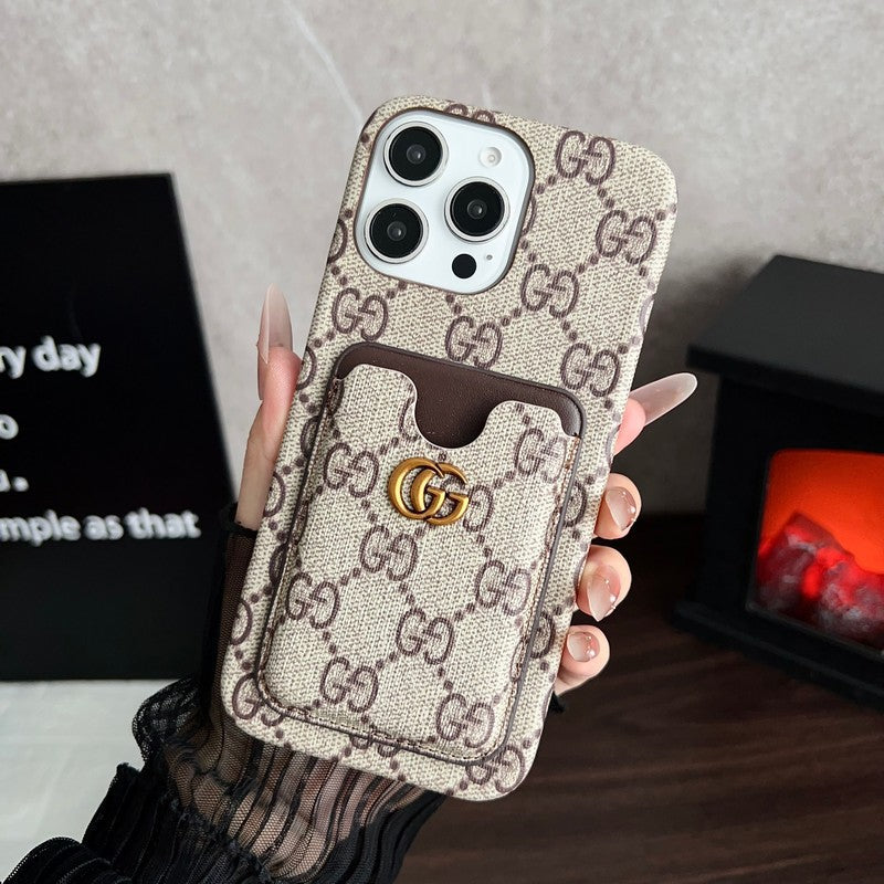 Lou GG New Card Holder iPhone 17 Case