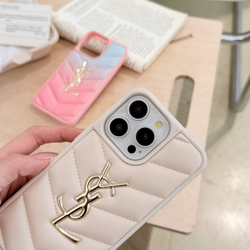 Saint Leather Color iPhone Case