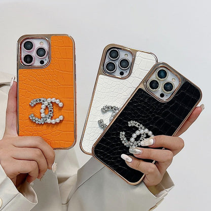 CC Pearl Rose Gold iPhone Case