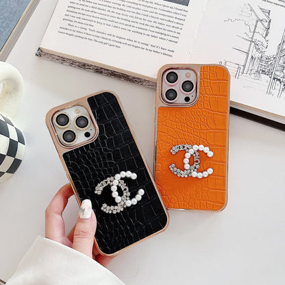 CC Pearl Rose Gold iPhone Case