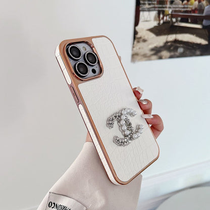 CC Pearl Rose Gold iPhone Case