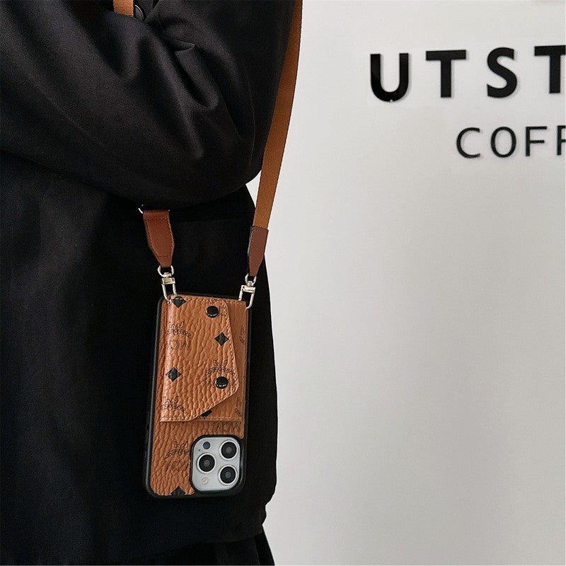 MCM Card Holder Color iPhone Case