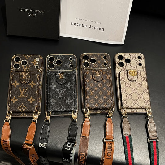 Lou & GG Color Crossbody Card Bag iPhone Case
