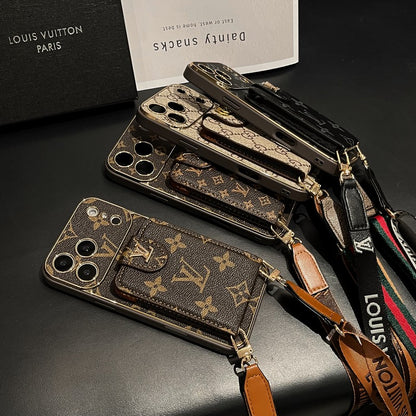 Lou & GG Color Crossbody Card Bag iPhone Case