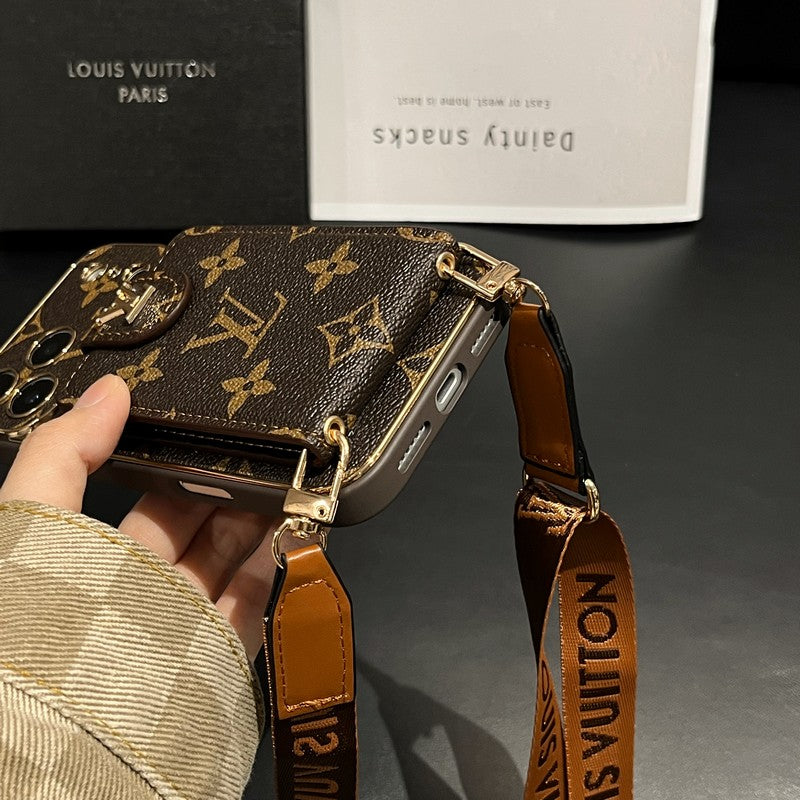 Lou & GG Color Crossbody Card Bag iPhone Case