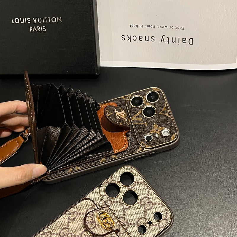 Lou & GG Color Crossbody Card Bag iPhone Case