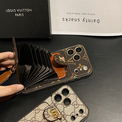 Lou & GG Color Crossbody Card Bag iPhone Case