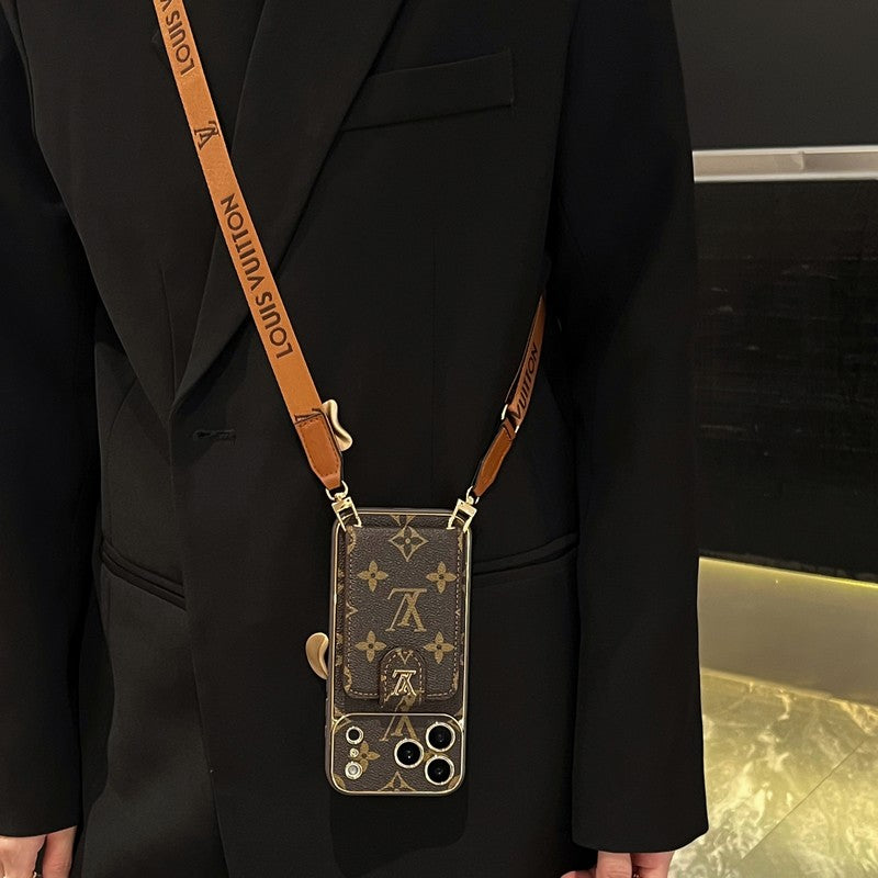 Lou & GG Color Crossbody Card Bag iPhone Case