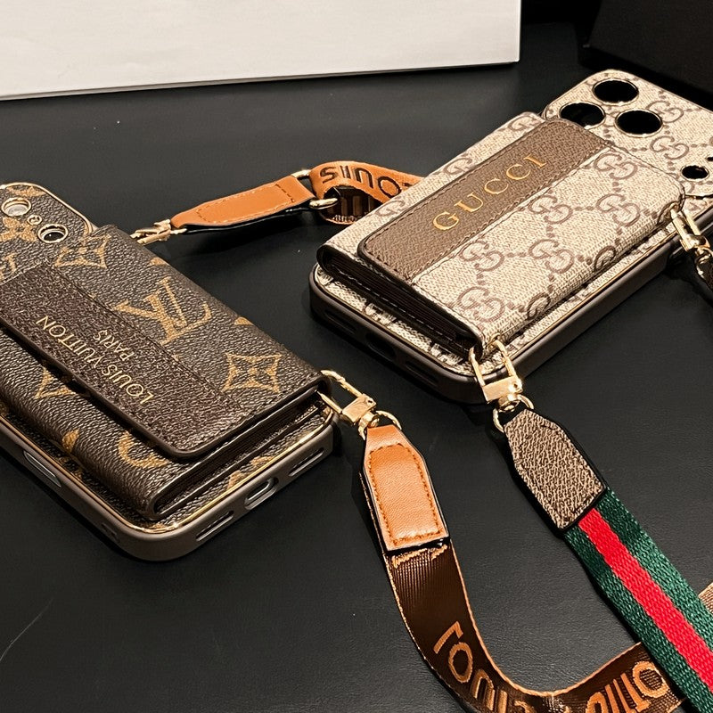 Lou & GG Crossbody Card Bag iPhone Case