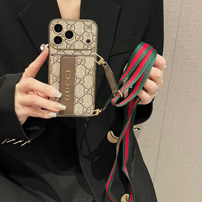 Lou & GG Crossbody Card Bag iPhone Case