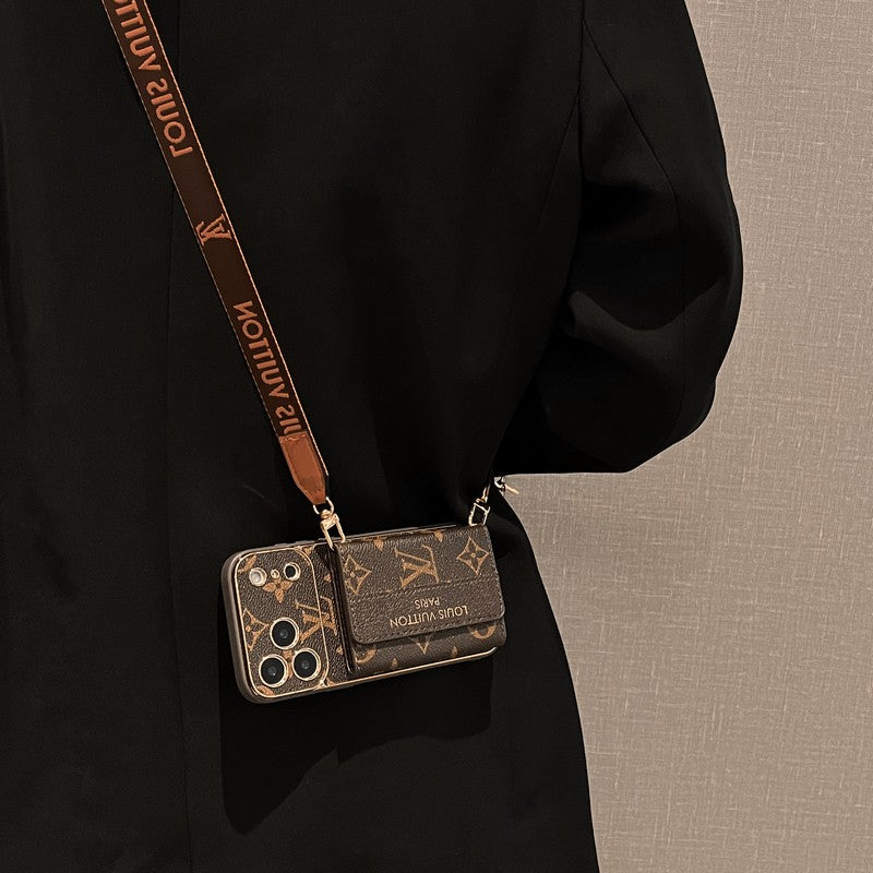 Lou & GG Crossbody Card Bag iPhone Case