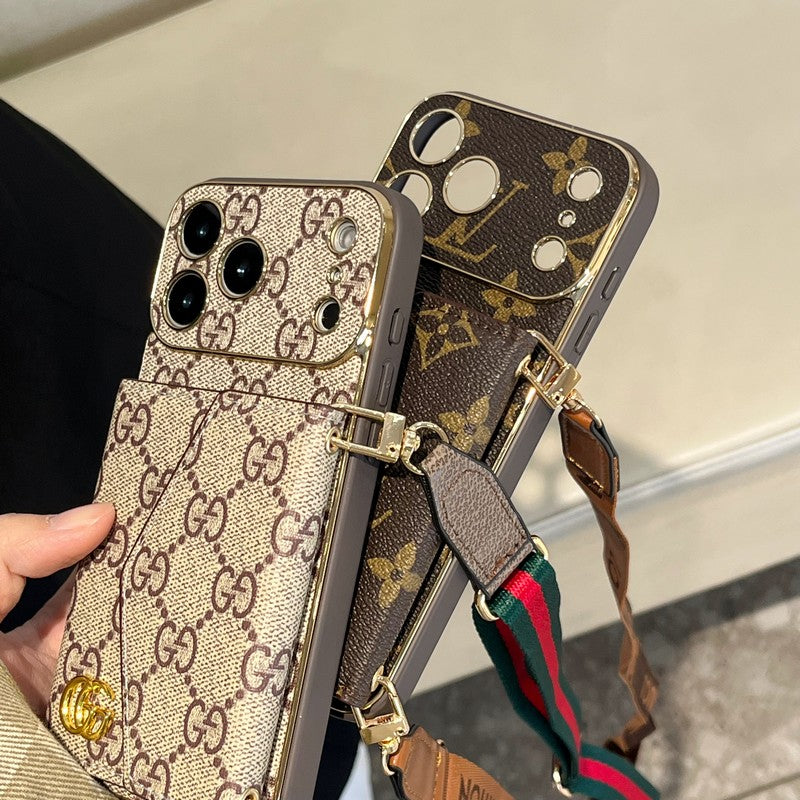Lou & GG Card Bag Crossbody iPhone Case