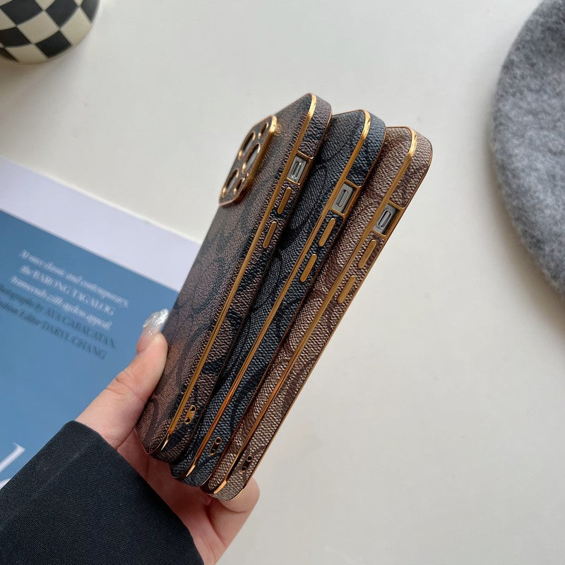Coa Leather iPhone Case