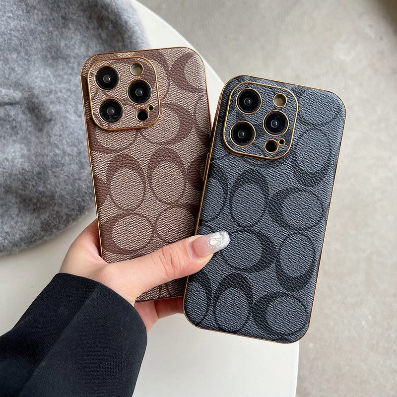 Coa Leather iPhone Case