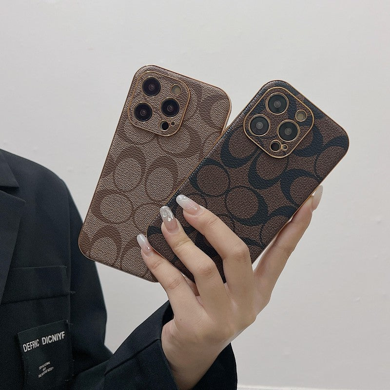 Coa Leather iPhone Case