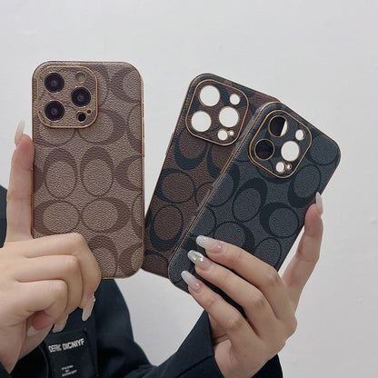 Coa Leather iPhone Case