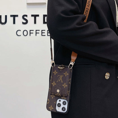 Lou Card Bag Classic Chain iPhone Case