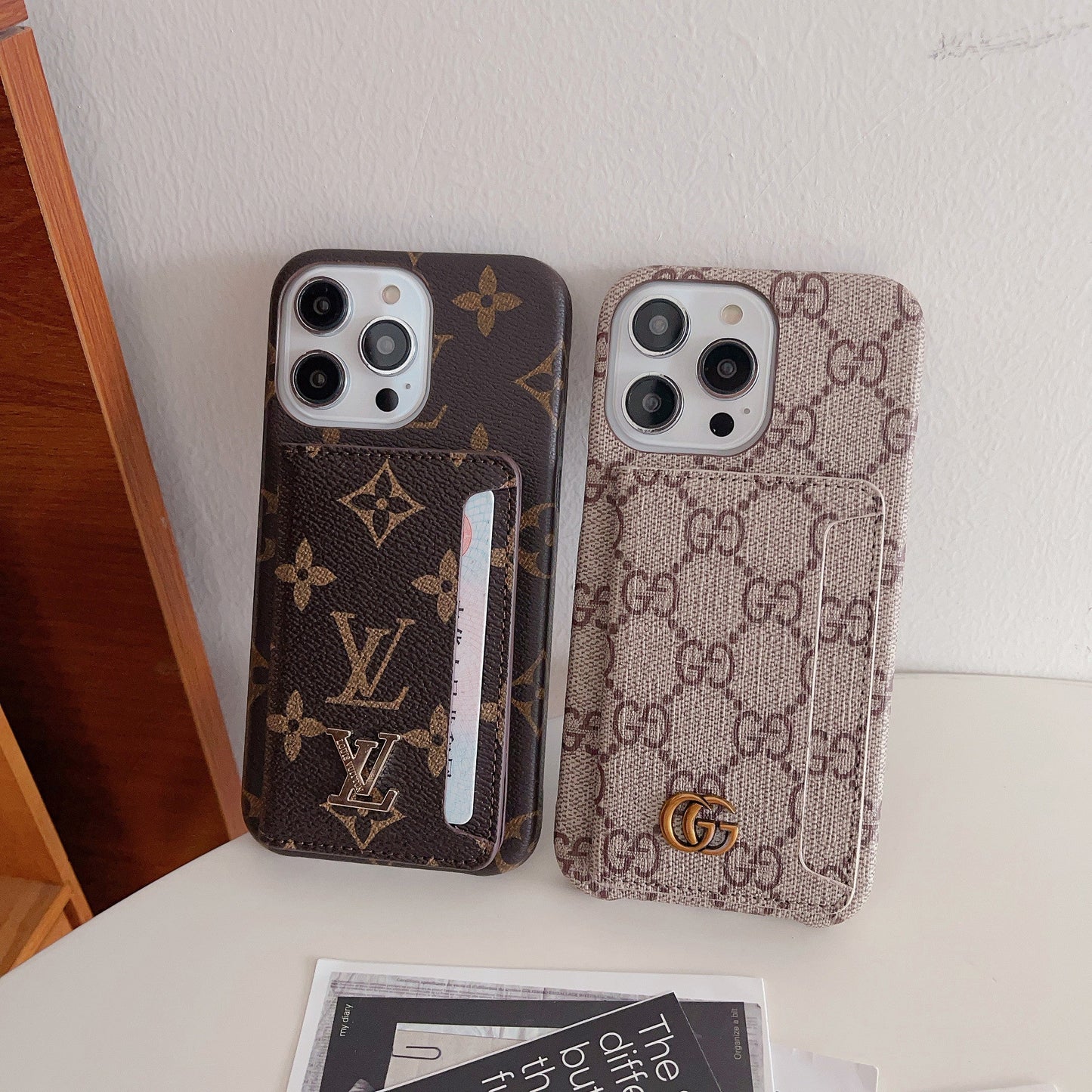 Lou Card Holder iPhone Case