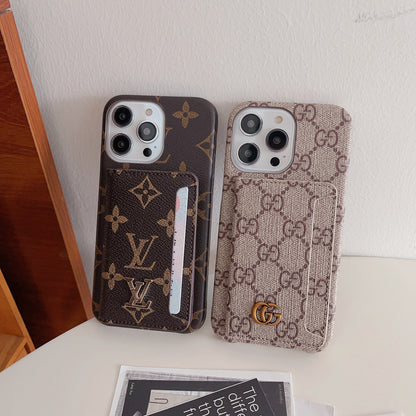 Lou Card Holder iPhone Case