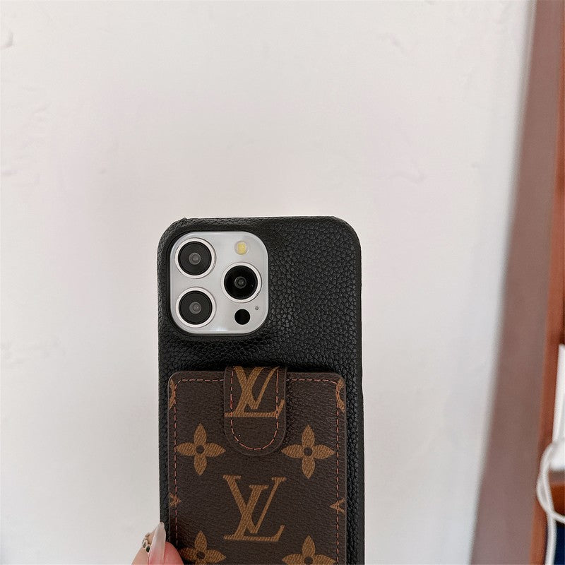 Lou Card Bag Crossbody Chain iPhone Case