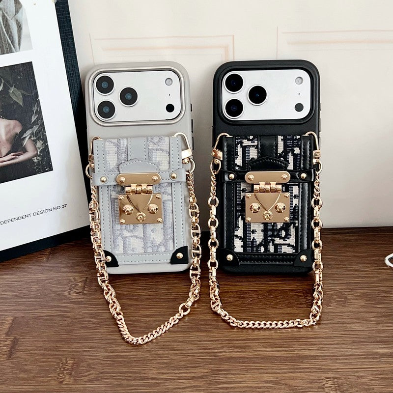 CD Bag Scarves Chain iPhone Case