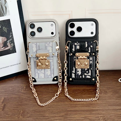 CD Bag Scarves Chain iPhone Case