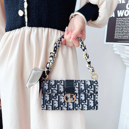 CD Bag Scarves Chain iPhone Case