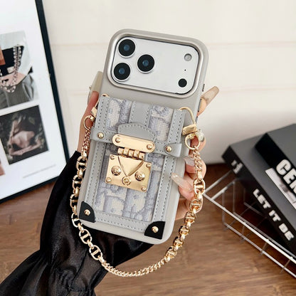 CD Bag Scarves Chain iPhone Case