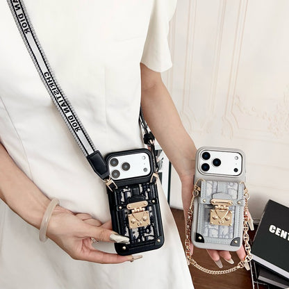 CD Bag Scarves Chain iPhone Case