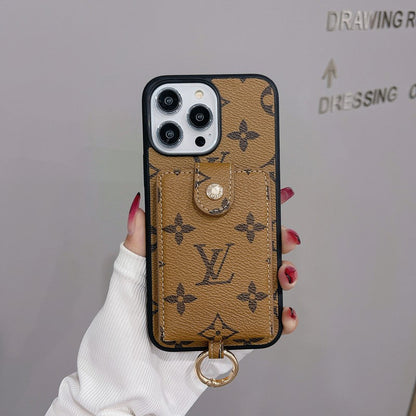 Lou Card Bag Classic Color iPhone Case