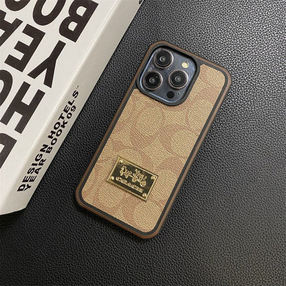 Coa Leather iPhone Case