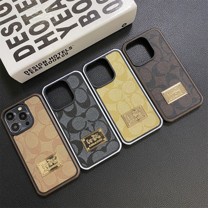 Coa Leather iPhone Case