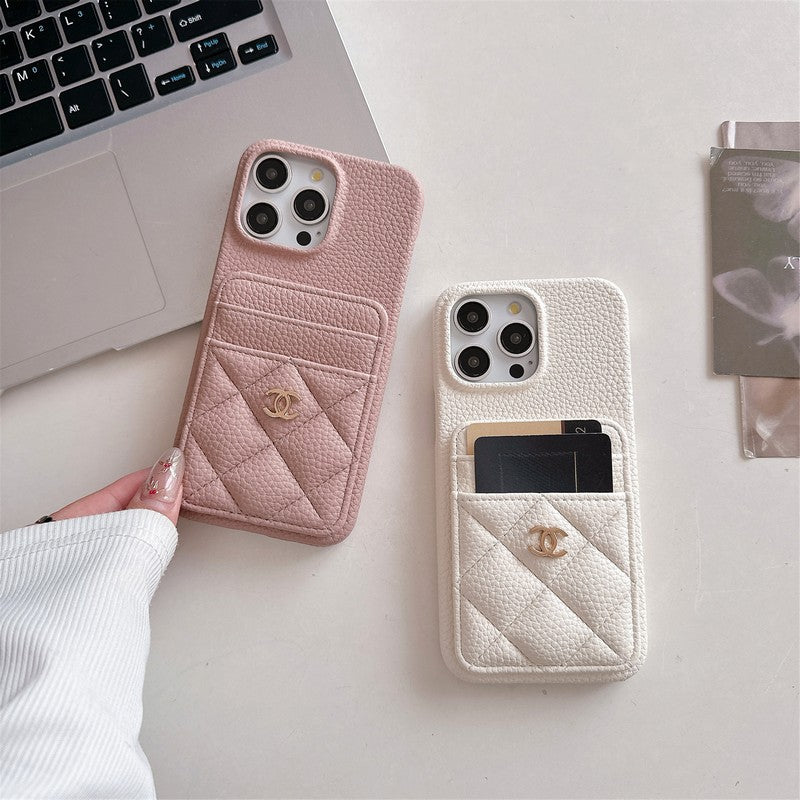 CC Card Bag Color iPhone 17 Case