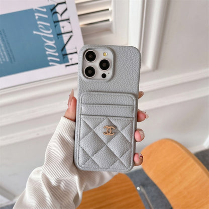 CC Card Bag Color iPhone 17 Case
