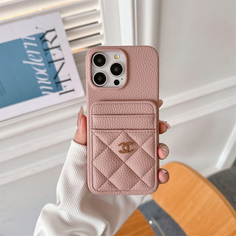 CC Card Bag Color iPhone 17 Case