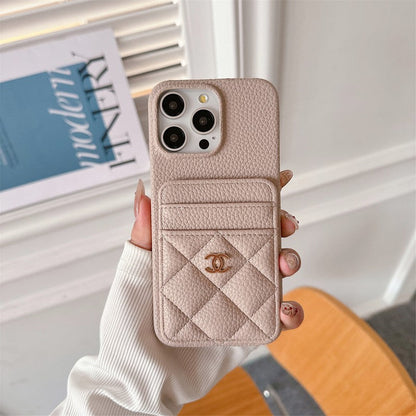CC Card Bag Color iPhone 17 Case