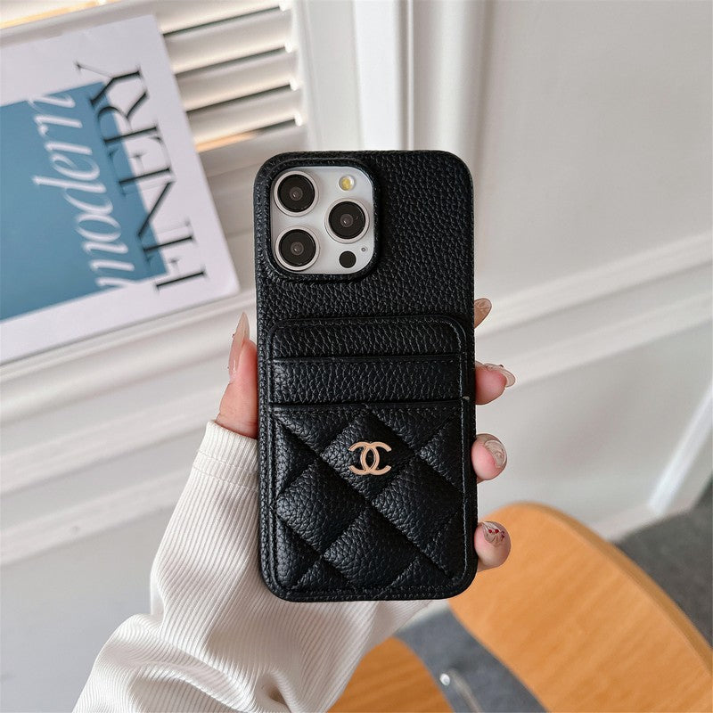 CC Card Bag Color iPhone 17 Case