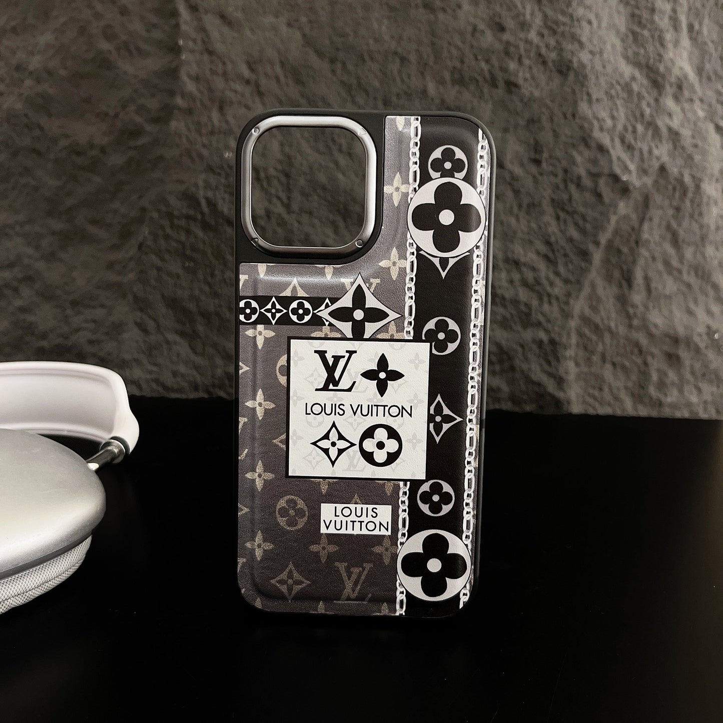 Lou Plating Leather iPhone Case