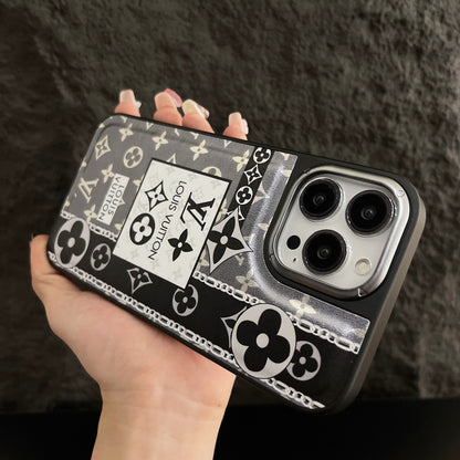 Lou Plating Leather iPhone Case