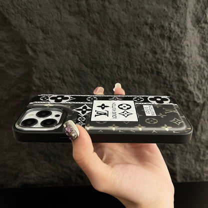 Lou Plating Leather iPhone Case