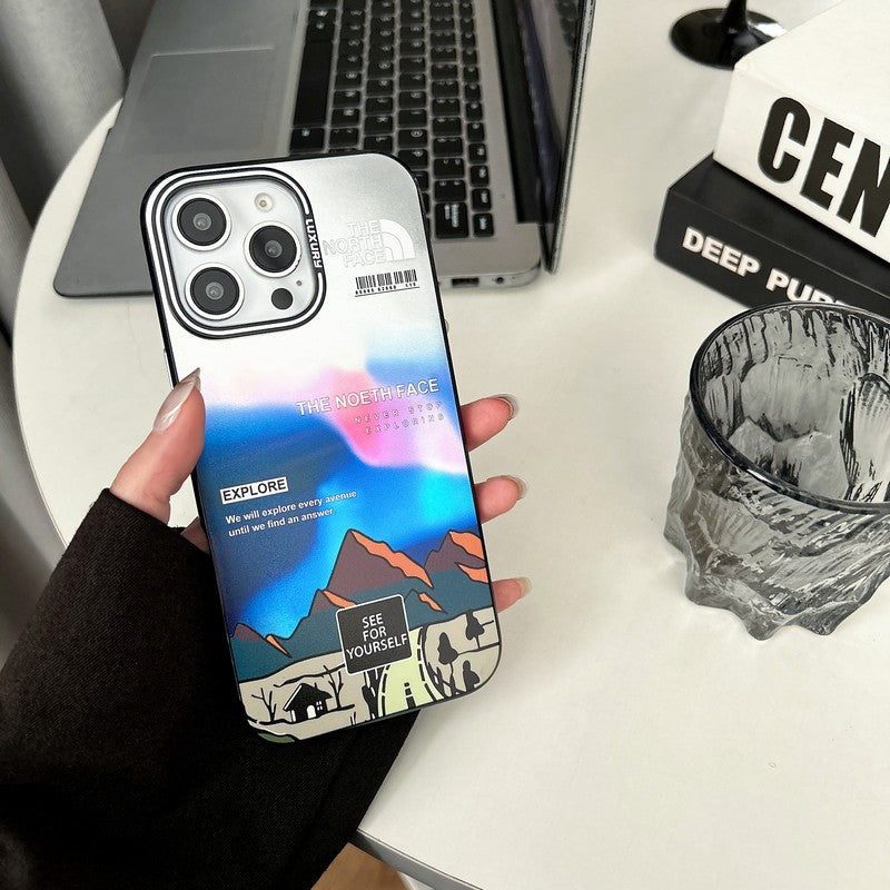 TNFace Mountains iPhone Case