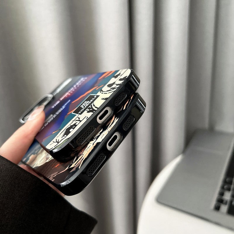 TNFace Mountains iPhone Case