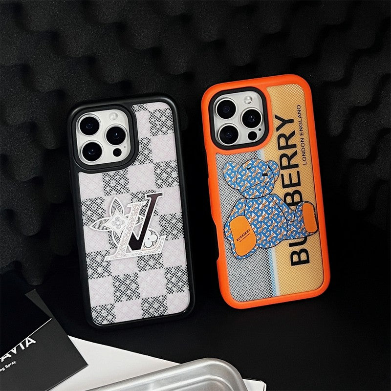 Lou Black Corner iPhone Case