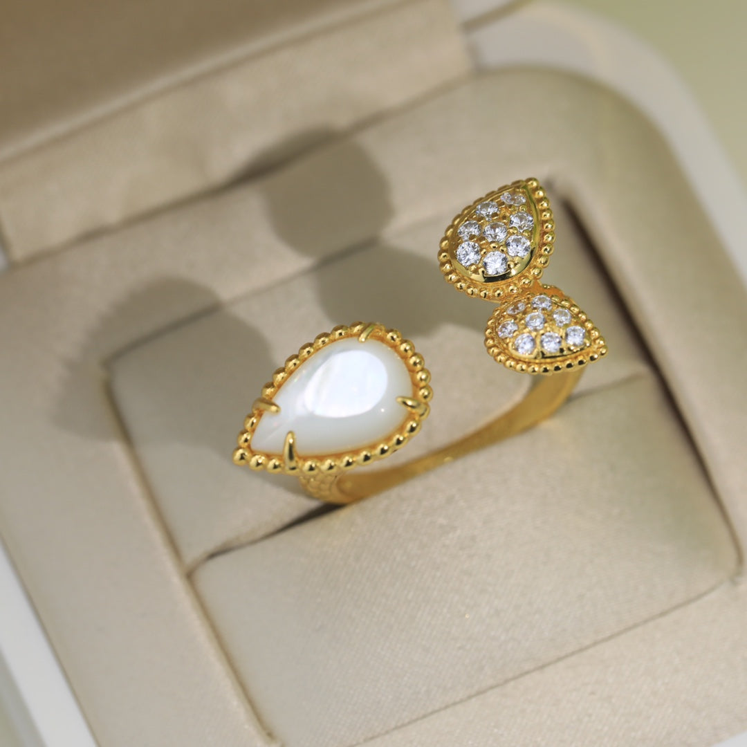 18K Serpent Boh¡§¡§me Diamonds Ring