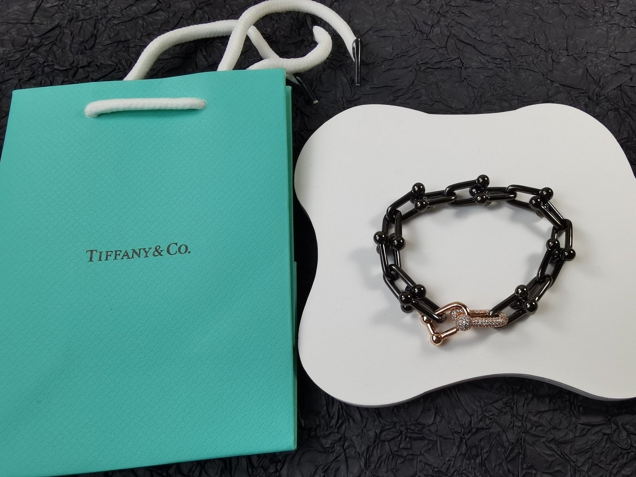 18K T HardWear Titanium Bracelet