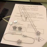 18K Lotus Openwork Earrings