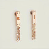 18K Her Diamond Kelly Gavroche Earrings